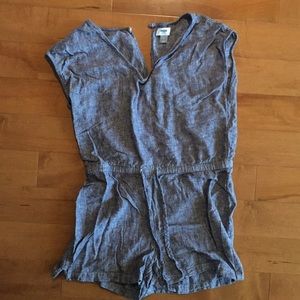 Denim Old Navy romper: Medium